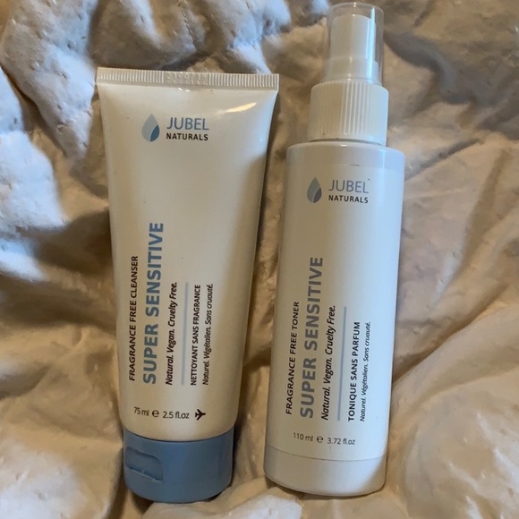 Jubel Naturals Super Sensitive Fragrance Free Cleanser and Toner - Picture 2 of 4